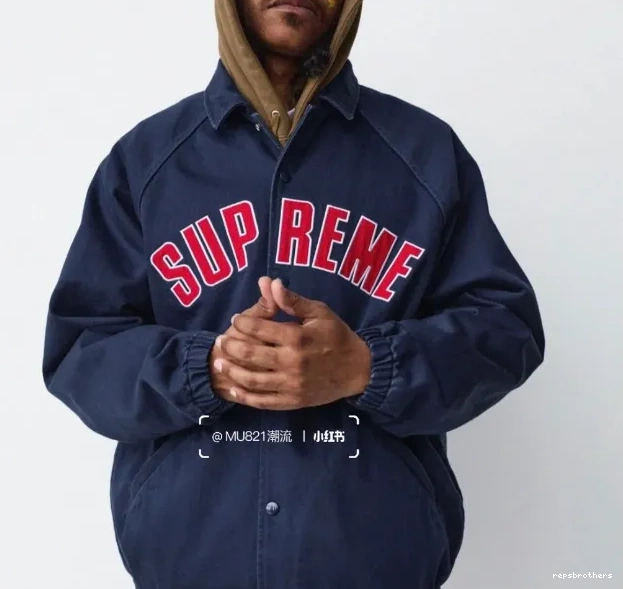 Jacket JACKET COACHES 24FW Cloth ARC SUPREME lined 0611